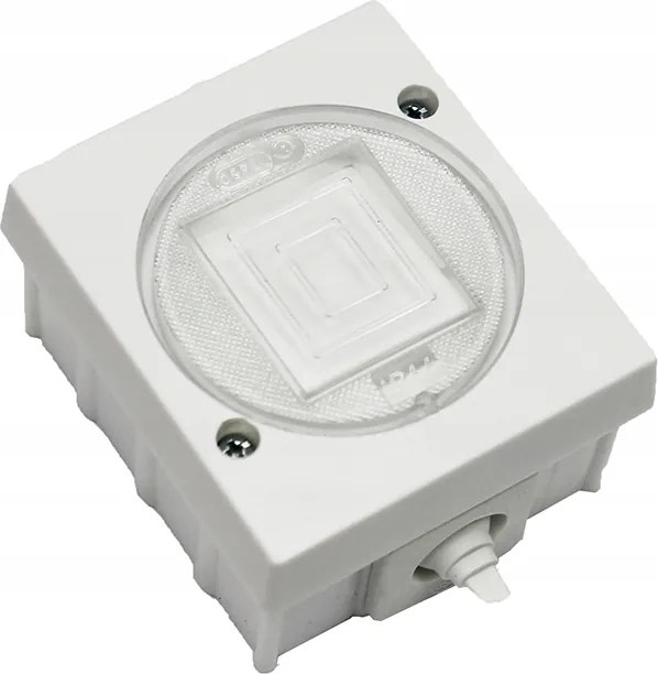 Dupla kapcsoló Klasszikus Lambda fehér PLMWH2BI