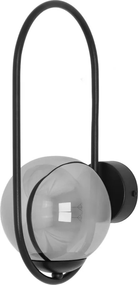 KAJA K-5115 DAVOS Szürke Színű Fali Lámpa 1xE14 10W IP20