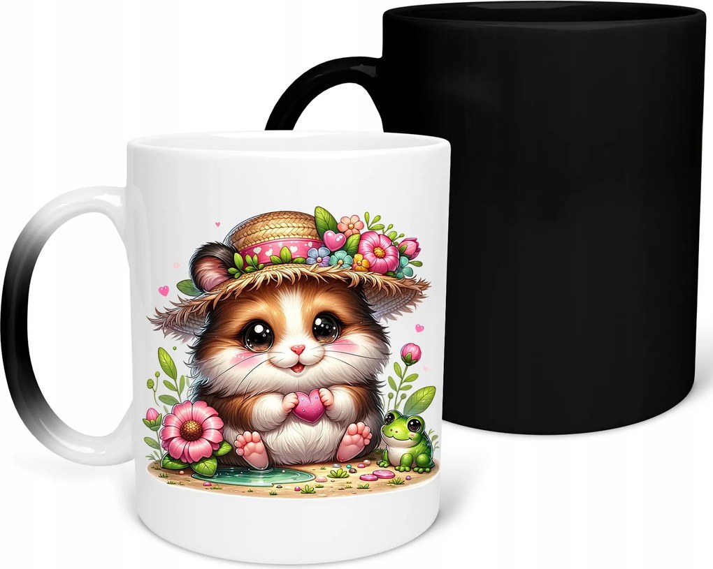 Mágikus Bögre Hörcsög Ajándék Születésnap Karácsony +csomagolás+ Név