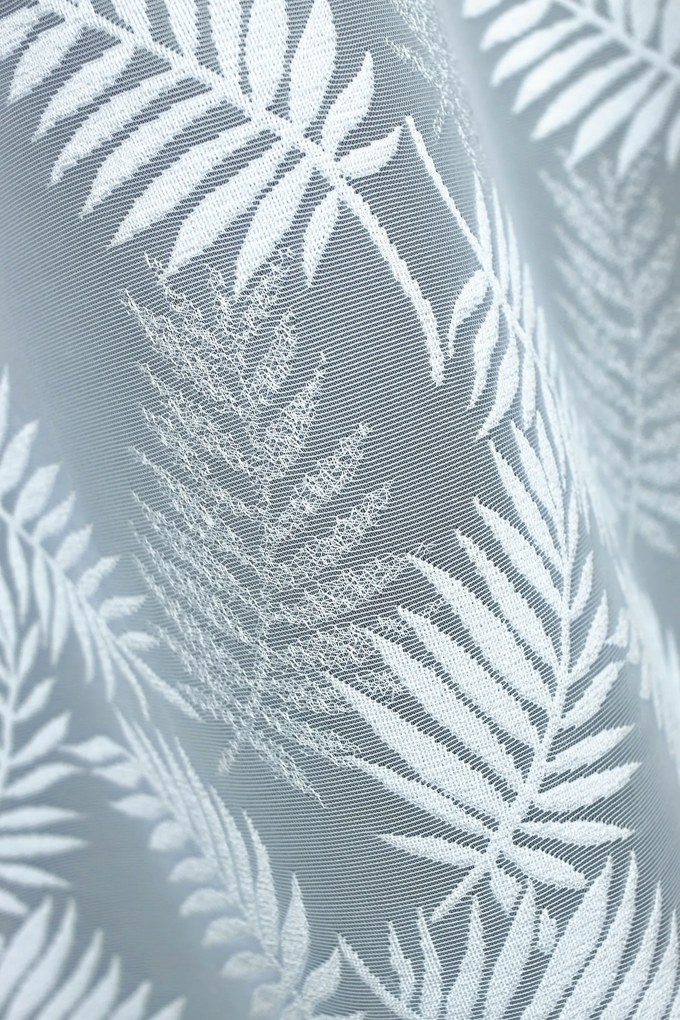 Mg Függöny jacquard 34445 Fehér 280cm magas 0,5m