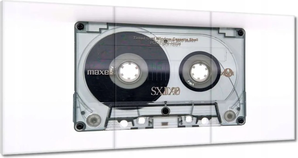 Vászonkép 60x30 Music Cassette Kazetta