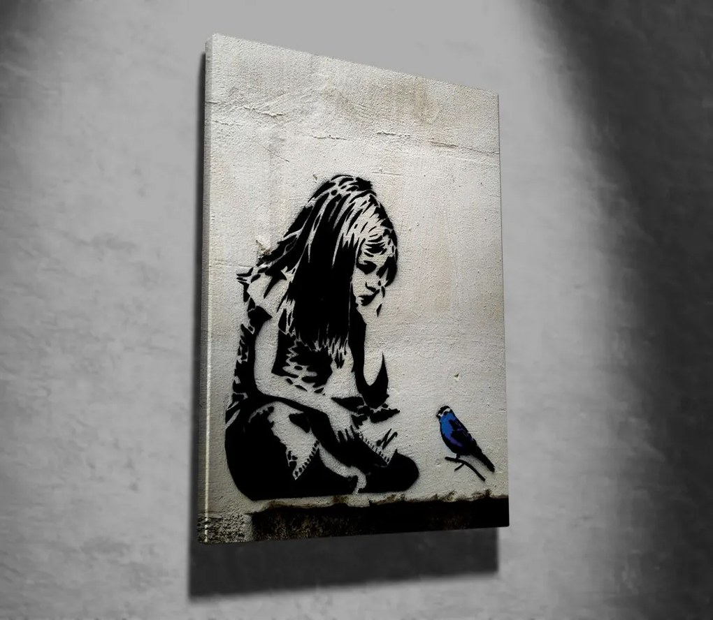 WY49 Banksy vászonkép, 50 x 70 cm