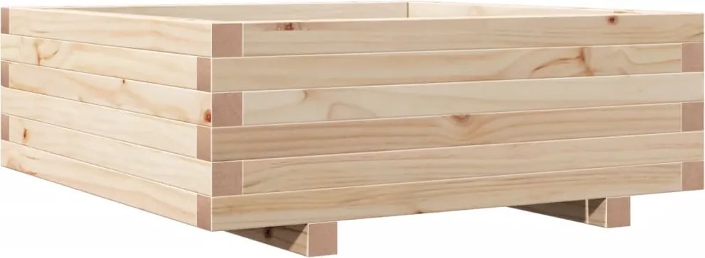 vidaXL tömör fenyő kerti virágláda 170x70x26,5 cm
