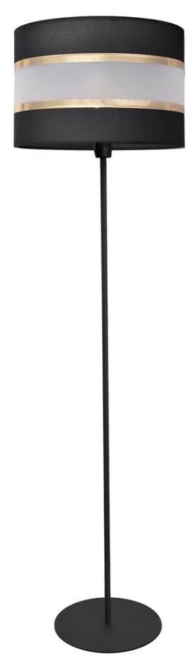 Állólámpa HELEN 1xE27/15W/230V fekete/arany