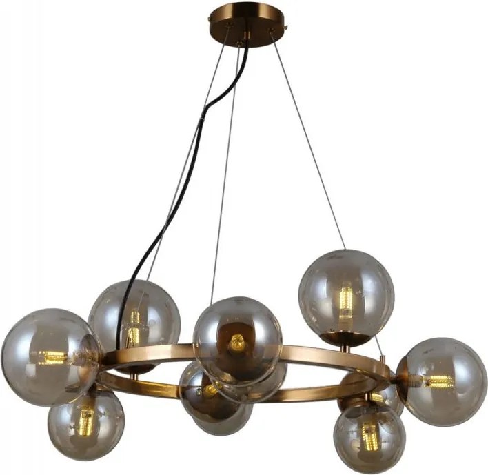 Italux glamour modern függeszték montora füstös mézédes itxpnd-30223-11a
