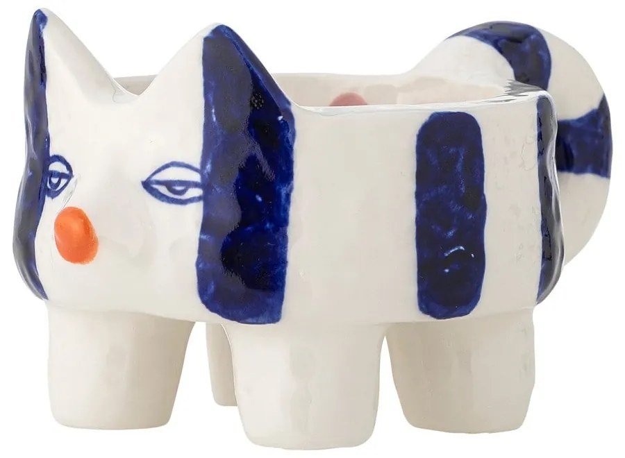 Agyagkerámia gyertyatartó készlet 2 db-os Caty – Bloomingville