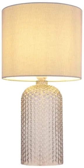 Globo 21735G - Asztali lámpa SOFIA 1xE27/60W/230V szürke