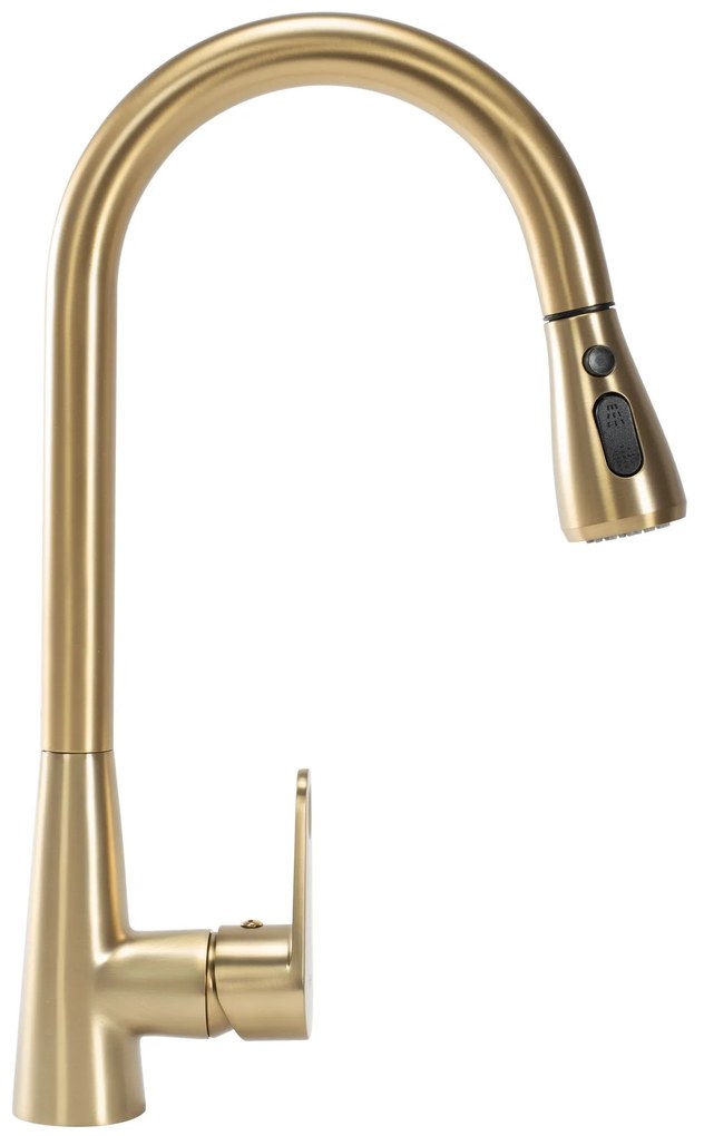 Konyhai csaptelep Rea Mild brush gold