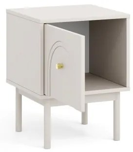 Éjjeliszekrény Kasmír/Arany Színben. MAZOMA