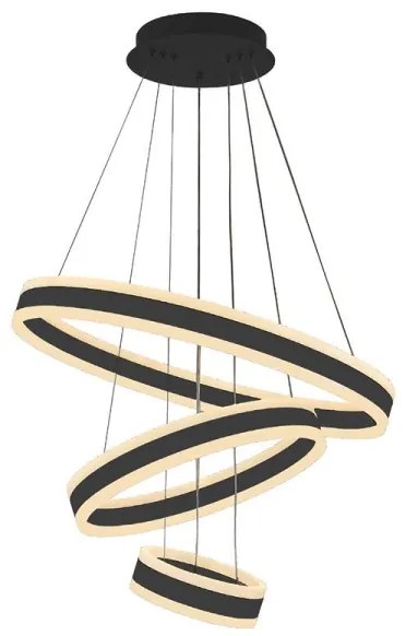 LED állítható fényerejű csillár kábellel LED/165W/230V 3000-6500K + DO