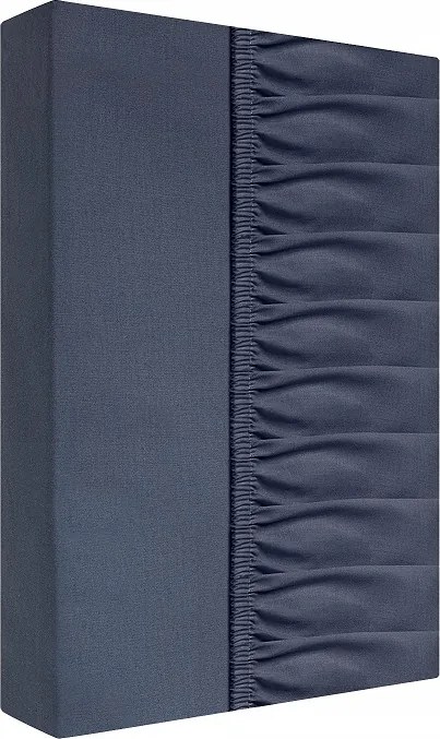 Pamut gumis lepedő 140x200 cm-es hamuszürke