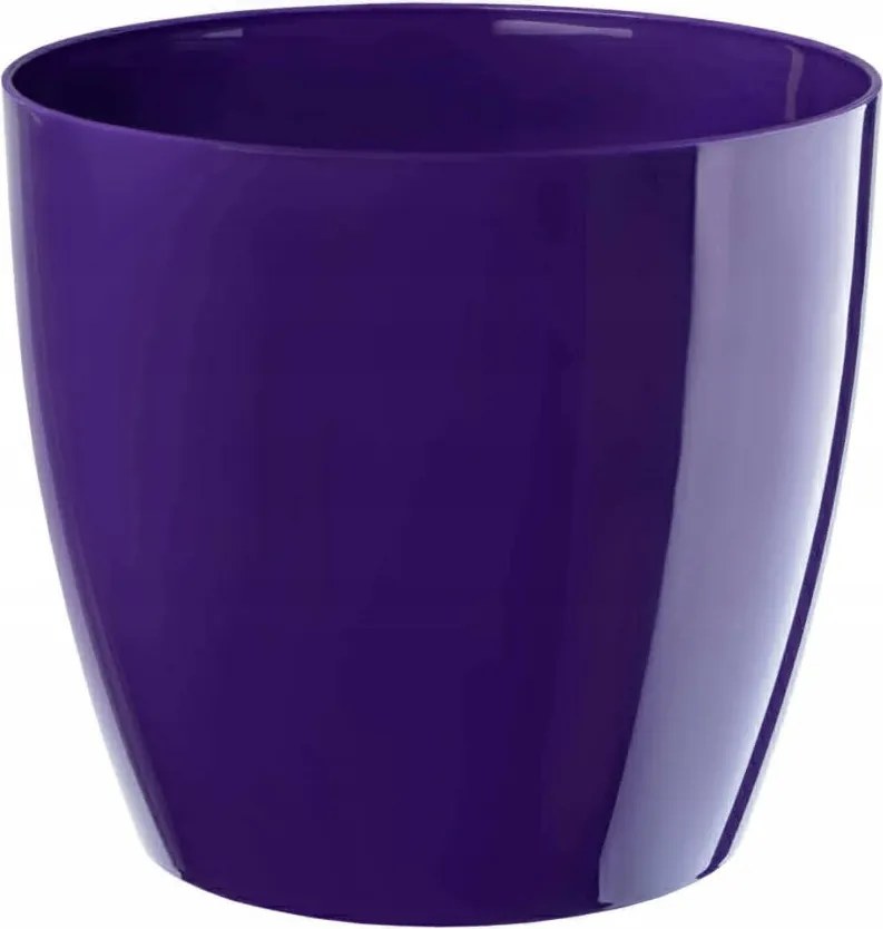 Virágtartó fedél műanyag átmérő 16 cm klasszikus lila