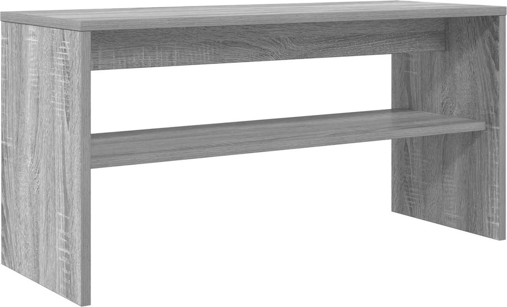 vidaXL TV szekrény Szürke Sonoma 80 x 30 x 40 cm Faanyag
