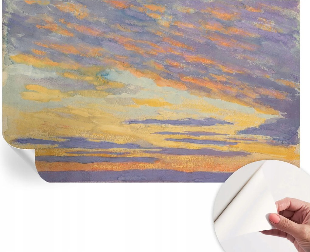 Öntapadós tapéta Divatos 3D fali ragasztó Pasztell égbolt 416x254 cm