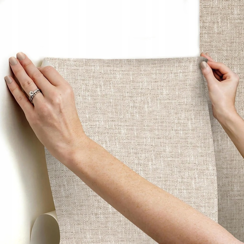 Öntapadós Tapéta 3D Furnér Vinil Szövet 45cm x 10m