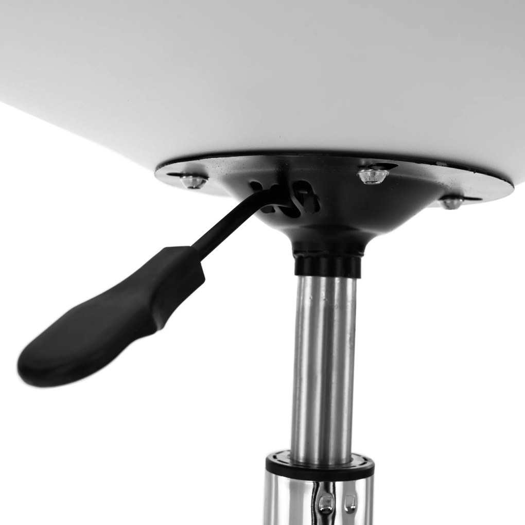 Irodai szék, fehér, DARISA 2 NEW