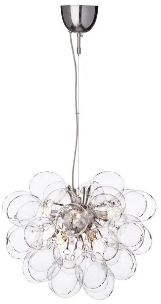 ByRydens 4200440-7002 - Csillár zsinóron GROSS 8xG9/4W/230V átlátszó