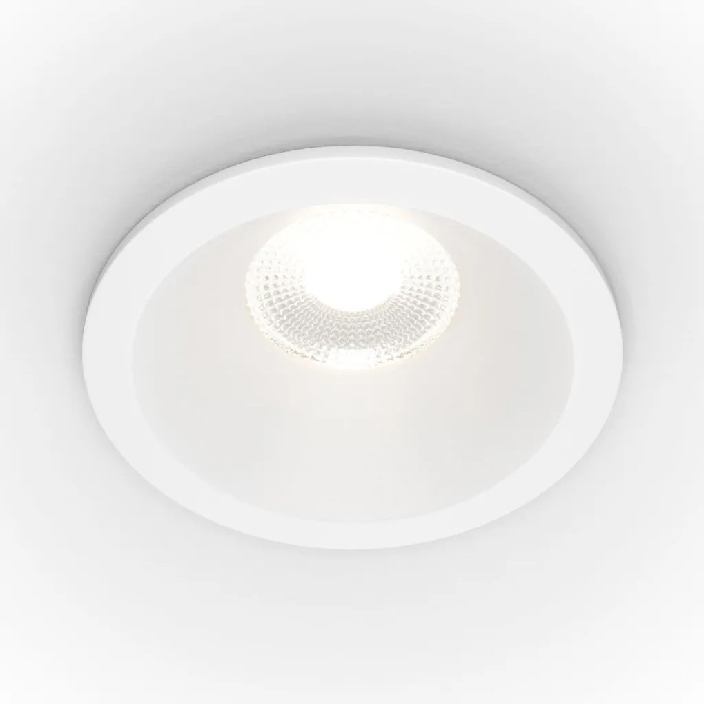 MAYTONI DL034-L12W4K-D-W ZOOM Fürdőszobai Beépíthető Lámpa Fehér LED IP65