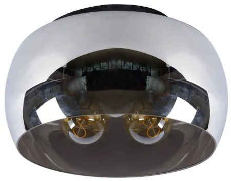 Lucide 45101/40/65 - Mennyezeti lámpa OLIVIA 3xE27/40W/230V átm. 40 cm fekete