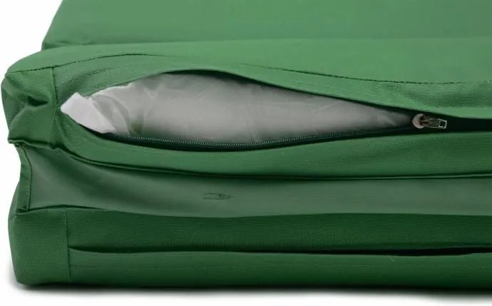 Párna készlet nyugágyhoz 2 db DIVERO - zöld sötét