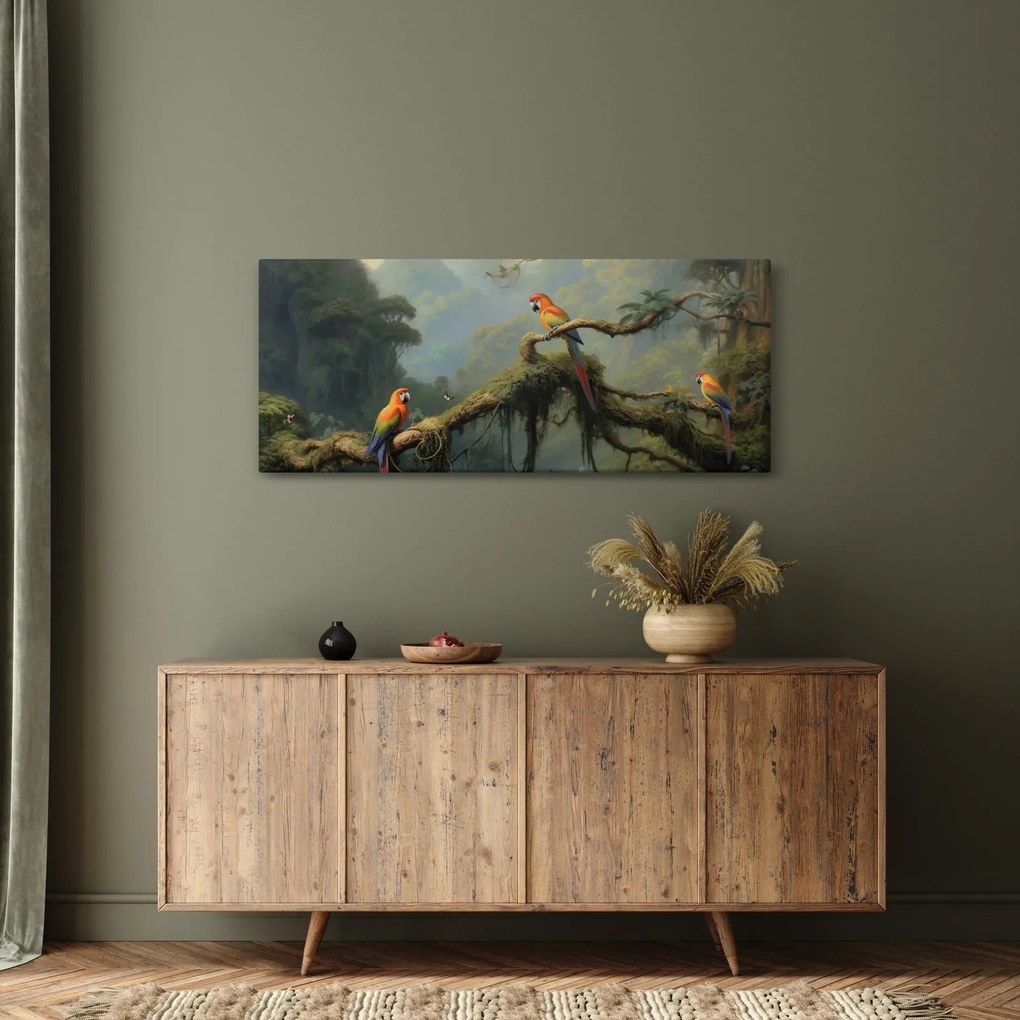 Kép - Trópusi erdő (120x50 cm)