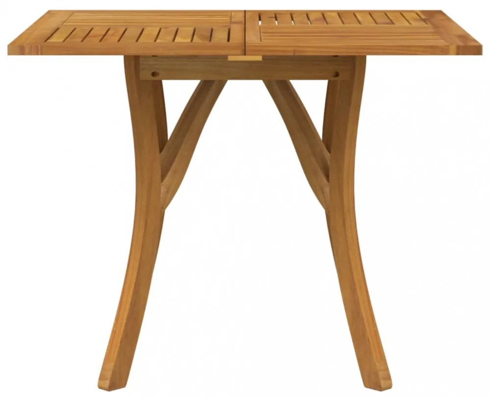 tömör akácfa kerti asztal 85 x 85 x 75 cm