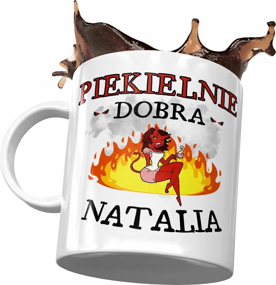 Bögre Natalia Feleség Barátnő Nyomtatott Fotóval