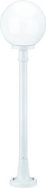 NOVOLUX 127K-G05X1A-02 Klasszikus Kültéri Állólámpa Fehér, Fekete E27 IP43