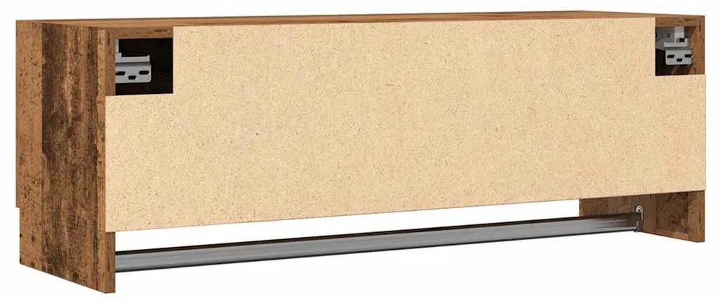 szekrény Régi fa 100x32,5x35 cm Gépelt fa