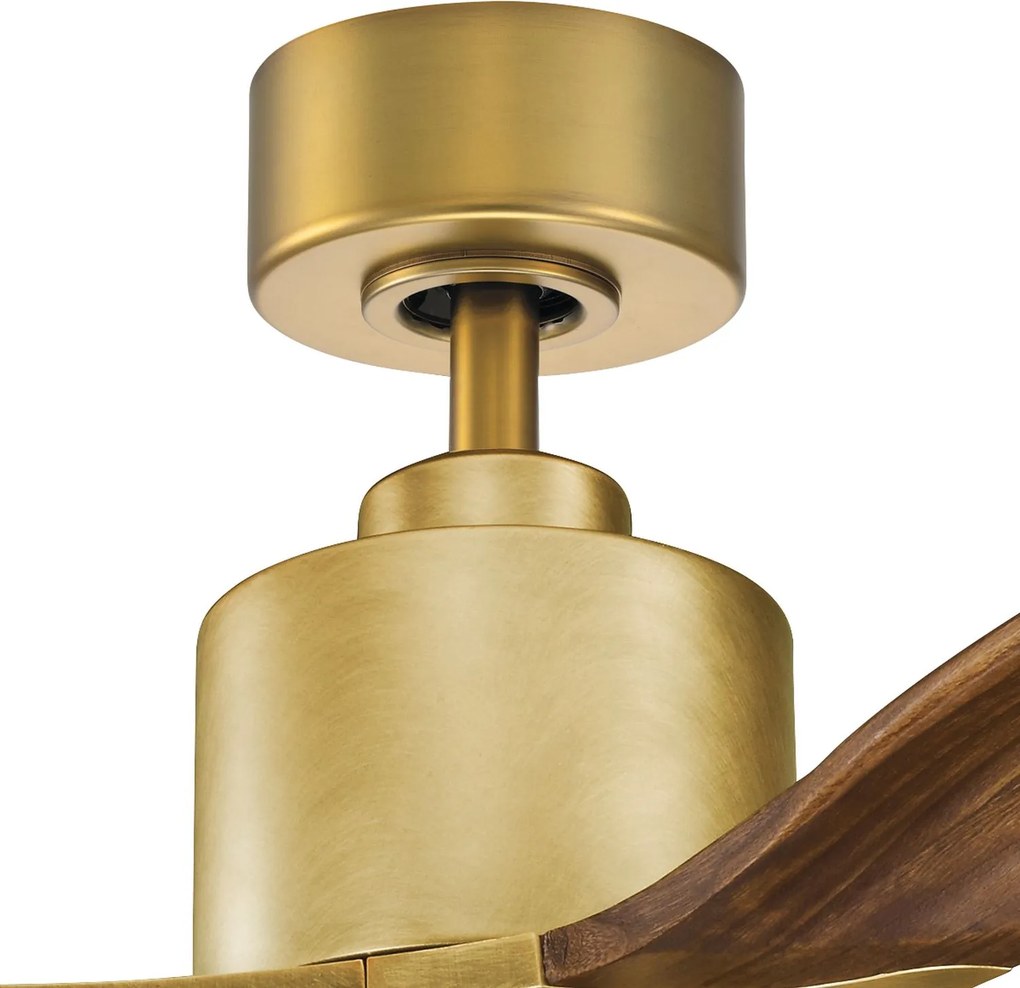 Kichler modern mennyezeti ventilátor ridley ii sárgaréz cseresznye elsklf-ridley2-52-nb