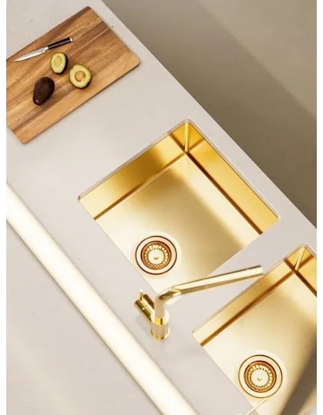 ALVEUS 1103381 - Mosogató QUADRIX 45x45 cm monarch bronz