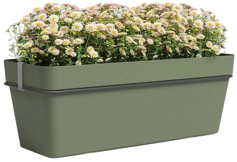 Újrahasznosított műanyag függő önöntözős láda 50 cm Capri – Artevasi