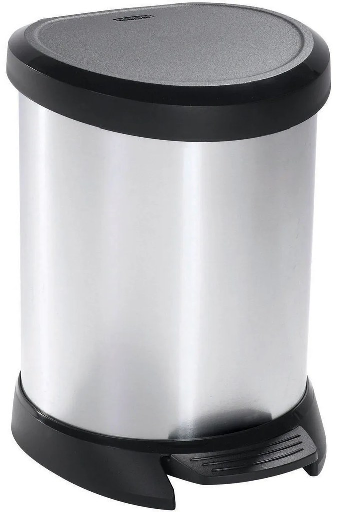 Curver Hulladékgyűjtő DECO BIN 5l ezüst