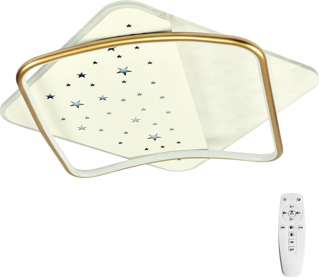 Kristály Mennyezeti Lámpa glamour függő Csíllár Plafon Led Távirányító