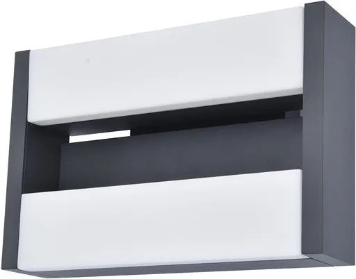 LUTEC 5107001118 CONROY Modern Kültéri Fali Lámpa Antracit LED IP44