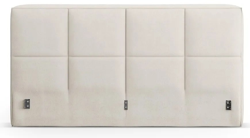 Krémszínű kárpitozott ágytámla 189x100 cm Darren – Micadoni