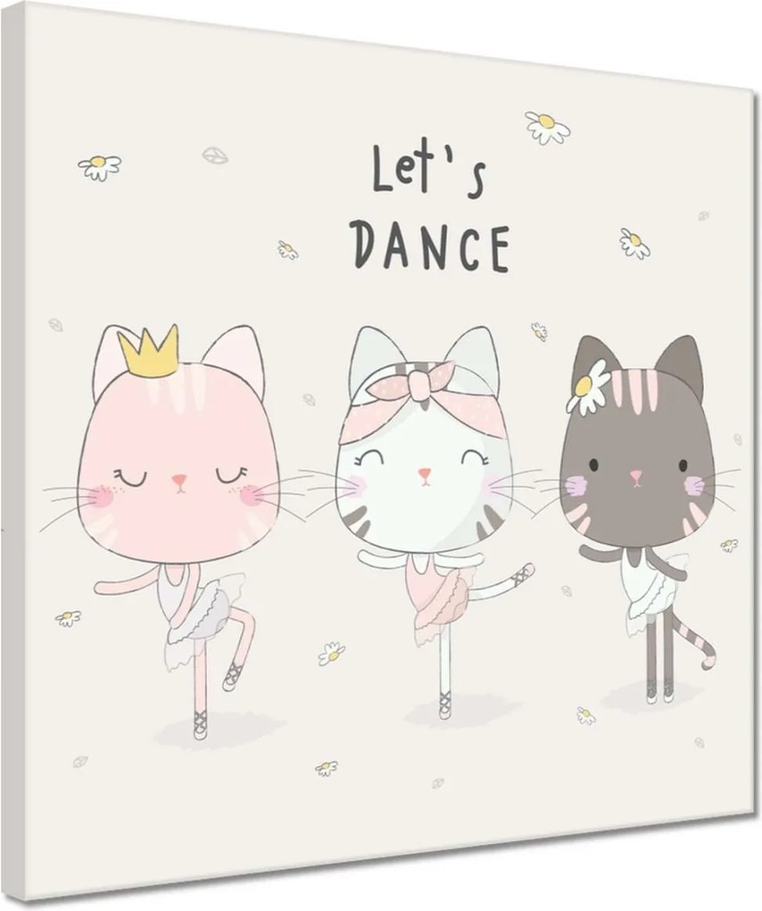 Vászonkép 30x30 Cica