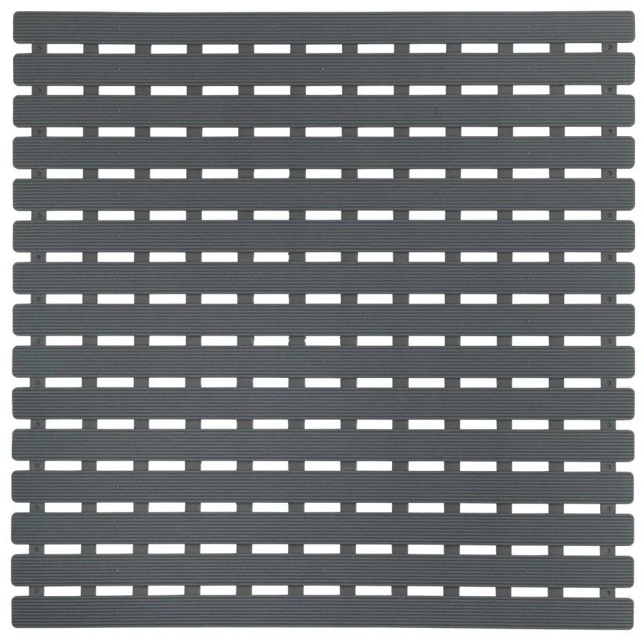 WENKO 23125100 - ARINOS zuhanyszőnyeg 54x54 cm szürke/szürke