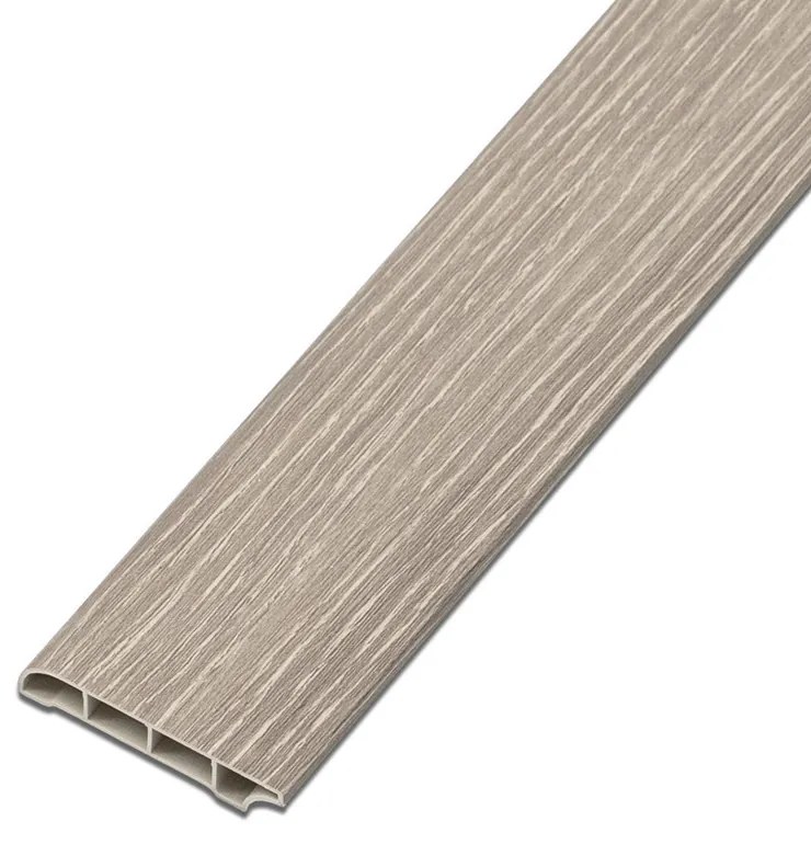Vinyl SPC padlószegély Berben tölgy 2400x60x12 mm