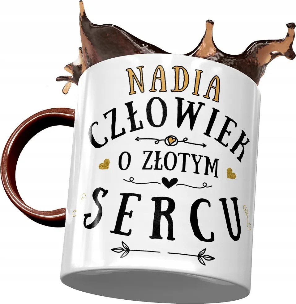 Bordó Bögre Nadia Barátnőknek Ajándék Nyomtatott Fotóval