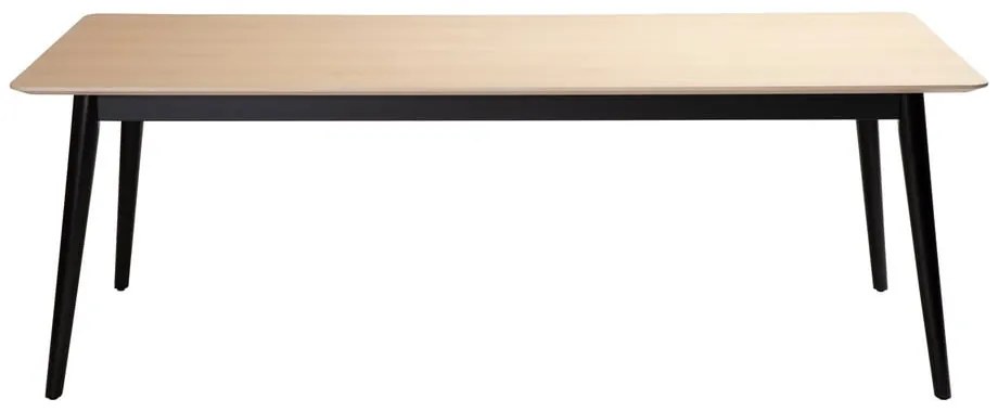 Étkezőasztal tölgyfa dekoros asztallappal 100x200 cm Yolo – DAN-FORM Denmark