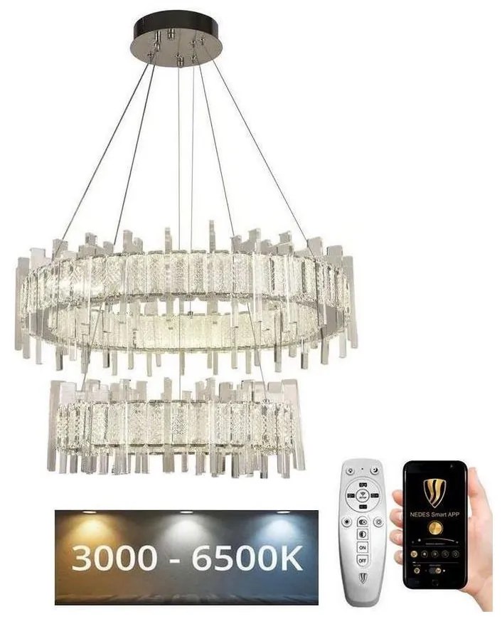 NEDES LED állítható fényerejű lámpa kábelre LED/65W/230V 3000-6500K + DO ND3733
