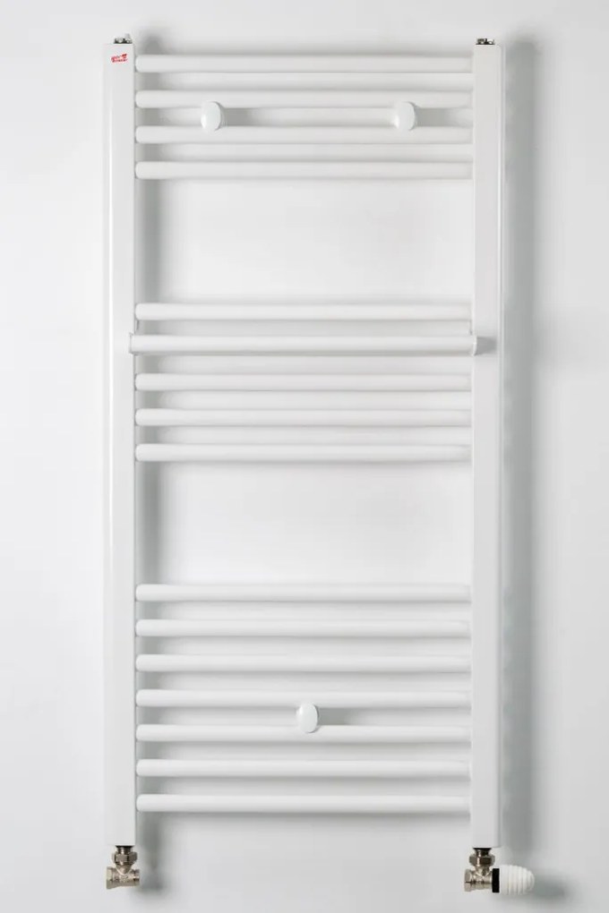 Viva Platinum Therm törölközőszárító radiátor - EGYENES - fehér - 600 x 1000 mm