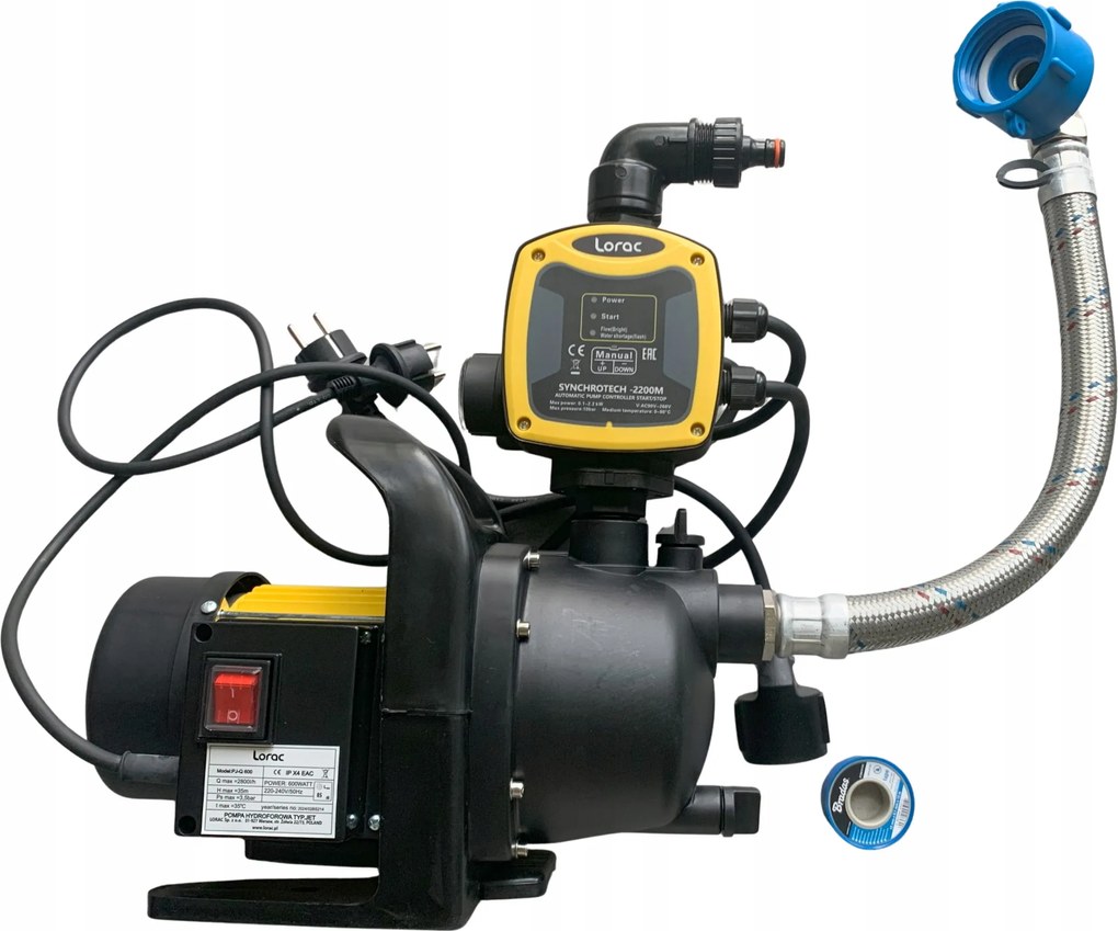 Mauzer esővíz szivattyú 3,5bar 3m3/h kerti Mauzer nyomás csaptelep