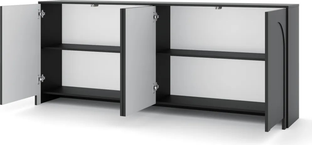ARCO AR03 KOMODA 4D CZARNY/CZARNY 5W