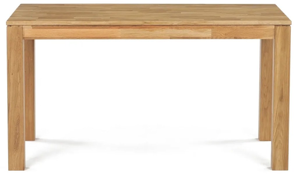 Étkezőasztal 140 x 80 cm, tölgyfa, L