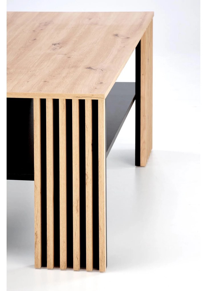 Dohányzóasztal Femme (artisan tölgy + fekete). 1092442