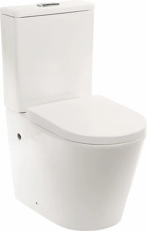 Paulo rimless WC kombi alsó/hátsó kifolyással soft close ülőkével
