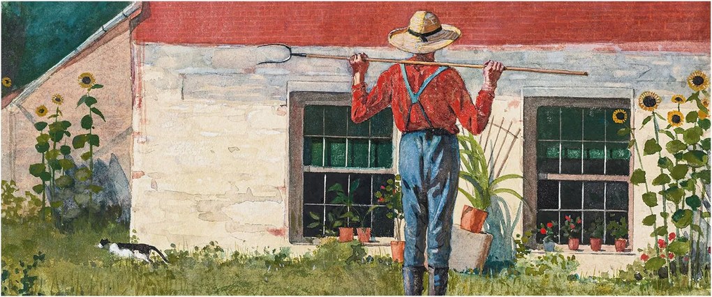 Dekoratív fotótapéta falra Könnyű összeszerelés Vidéki jelenet 250x104 Ragasztó