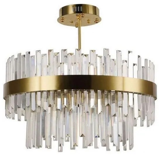 LED állítható fényerejű rúd csillár LED/80W/230V 3000-6500K arany + DO